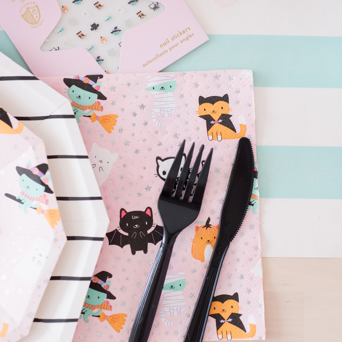 Meowloween Large Napkins - 16 Pk.