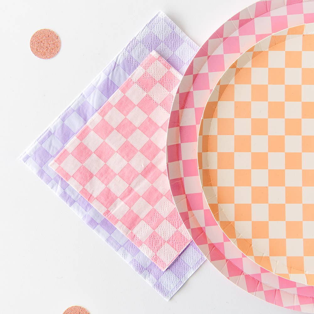 Check It! Peaches N’ Cream Plates - 2 Size Options - 8 Pk.: Dinner