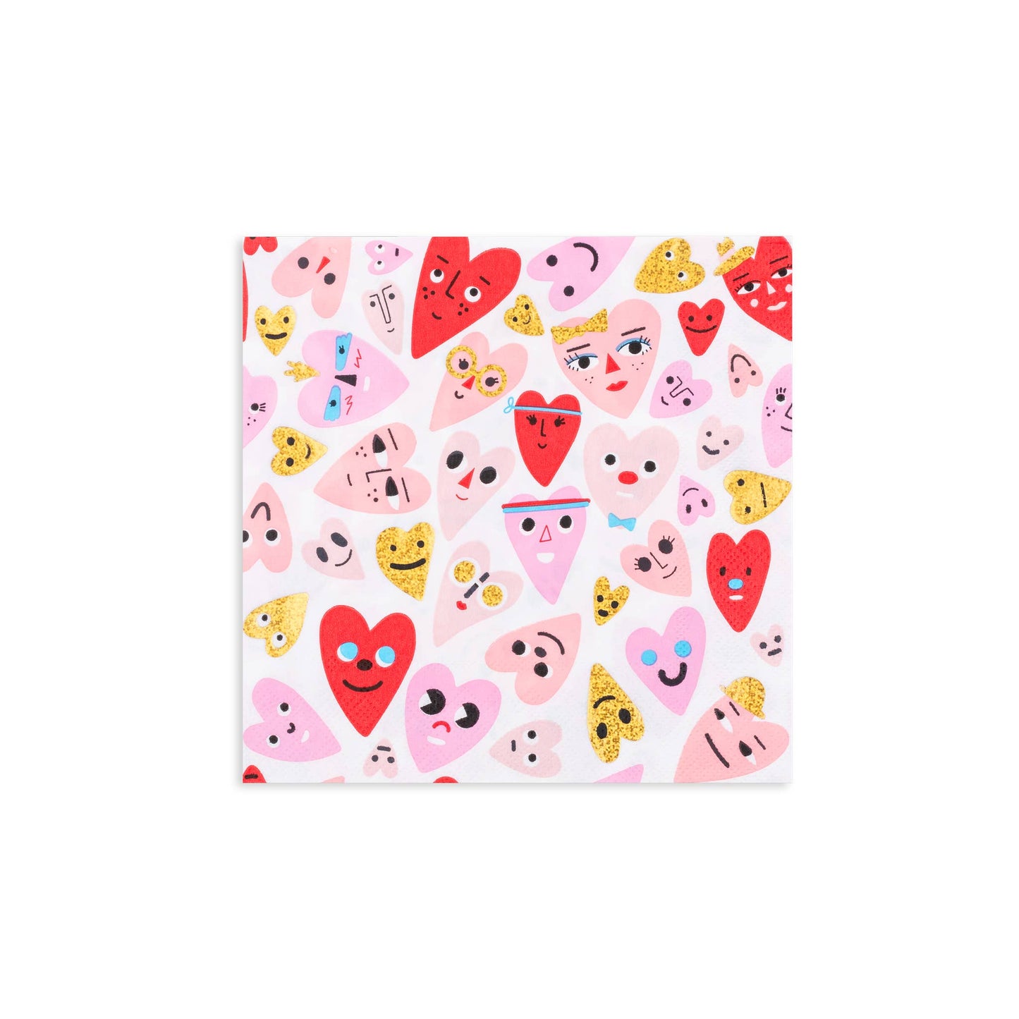 Heartbeat Gang Large Napkins - 16 Pk.