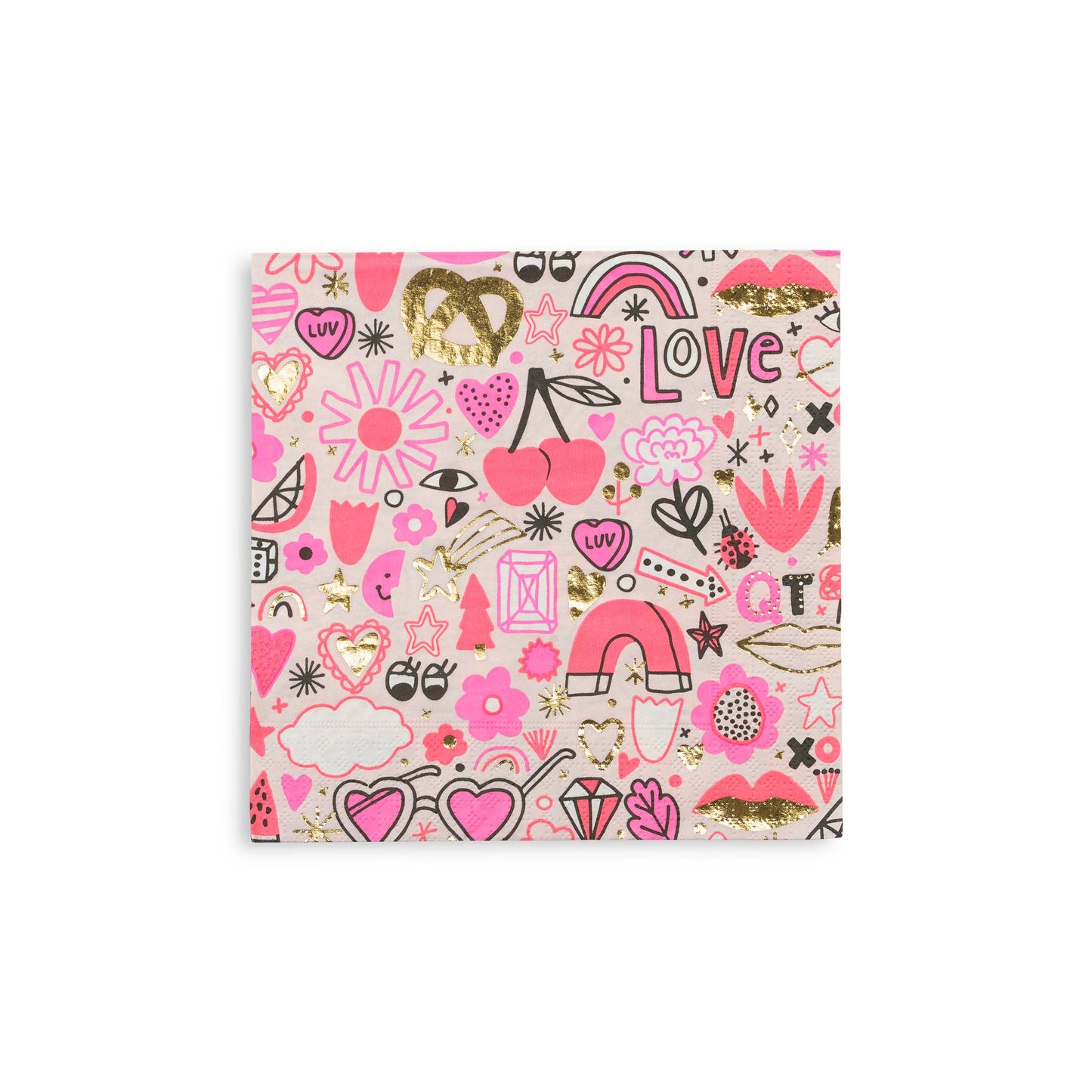 Love Notes Large Napkins - 16 Pk.