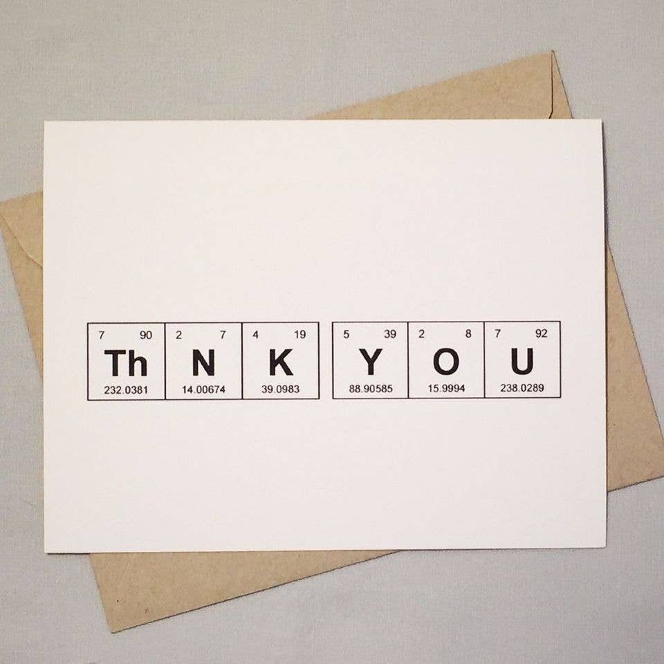 Thank You Sentimental Elements Card