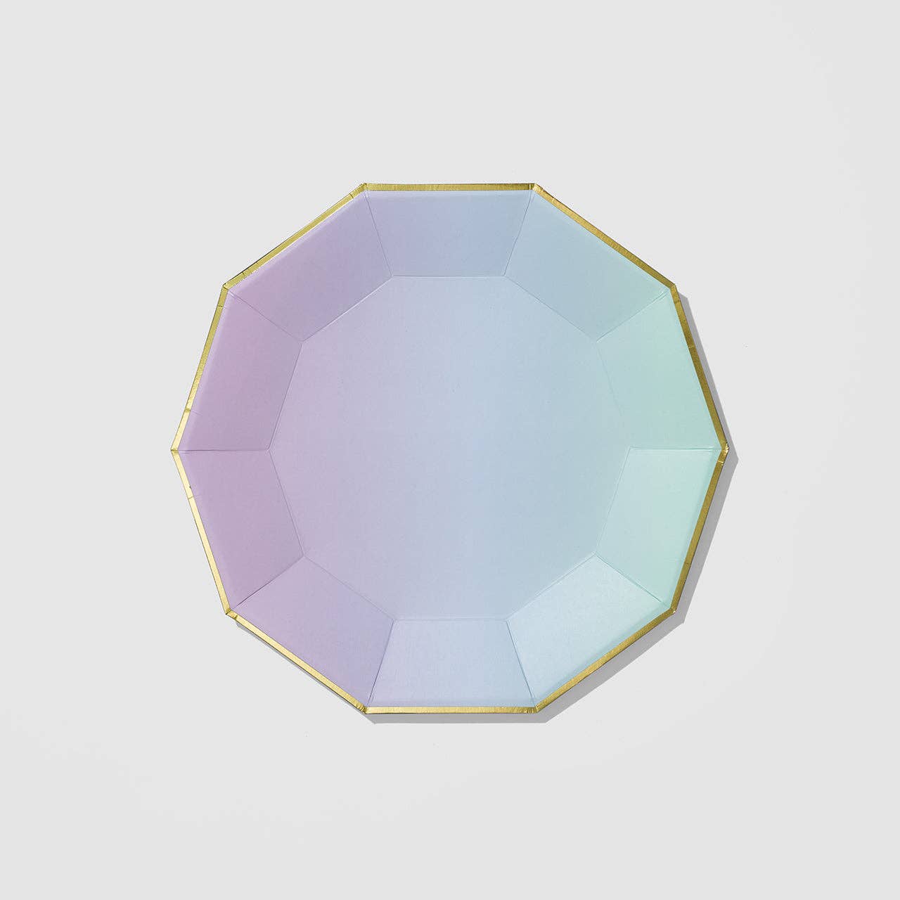 Yes Way, Ombre Large Plates (10 per pack)