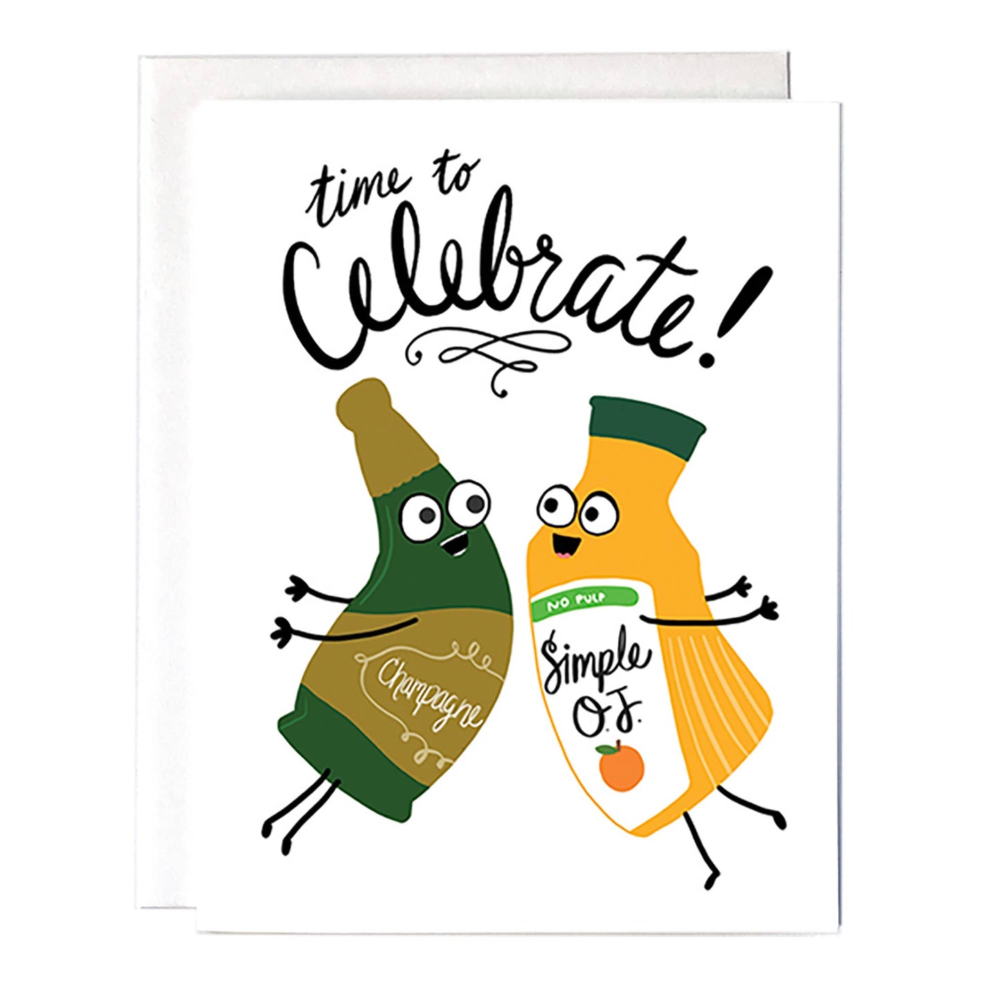 Mimosa Celebrate Card