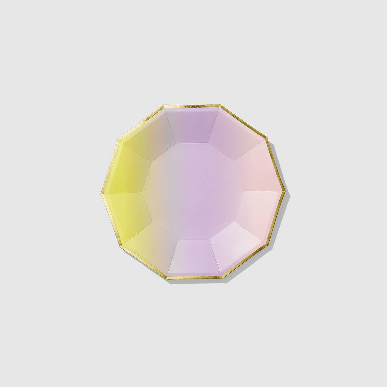 Yes Way, Ombre Small Paper Party Plates (10 per Pack)