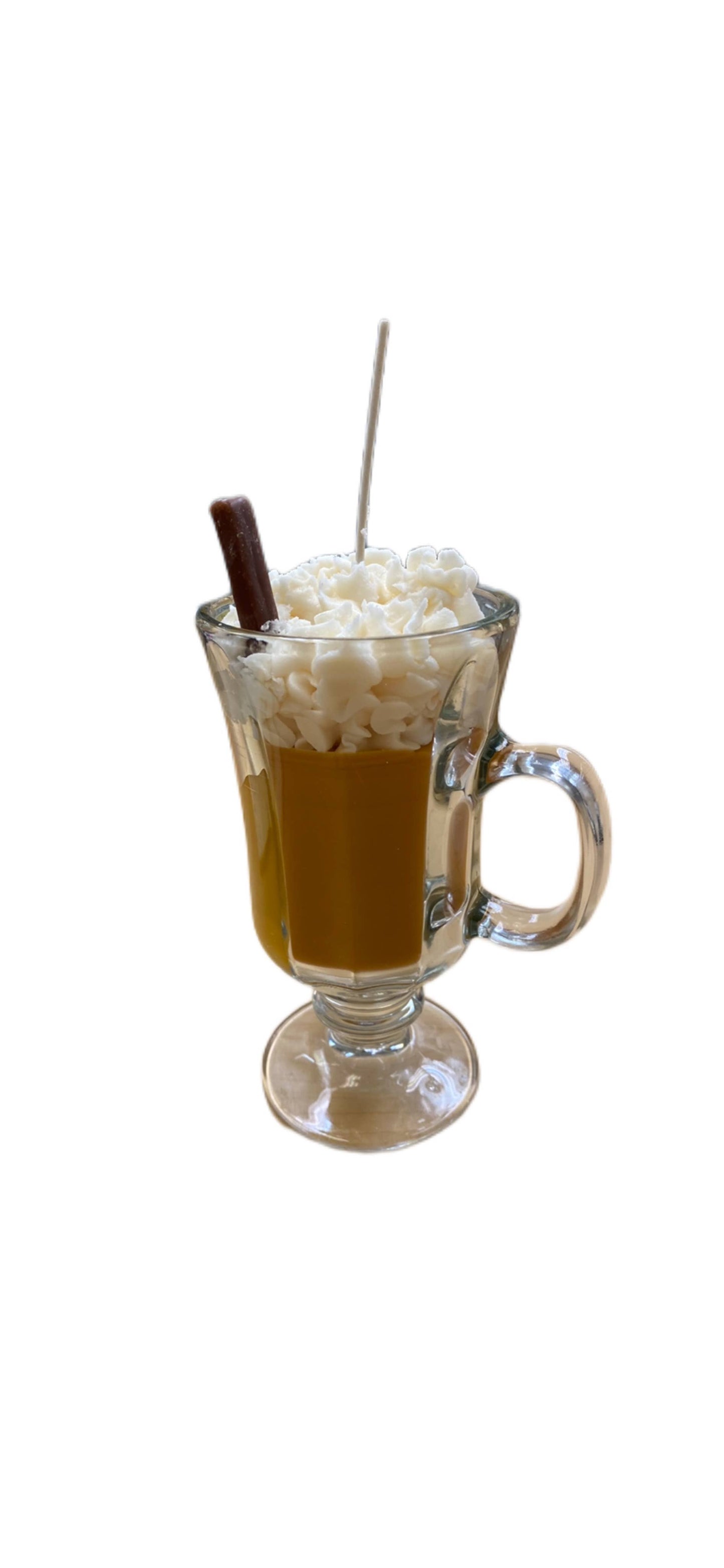 Pumpkin Pie Latte-Dessert Candle Drink