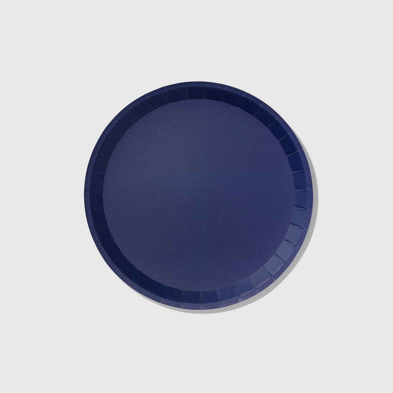 Navy Large Paper Party Plates (10 per Pack)