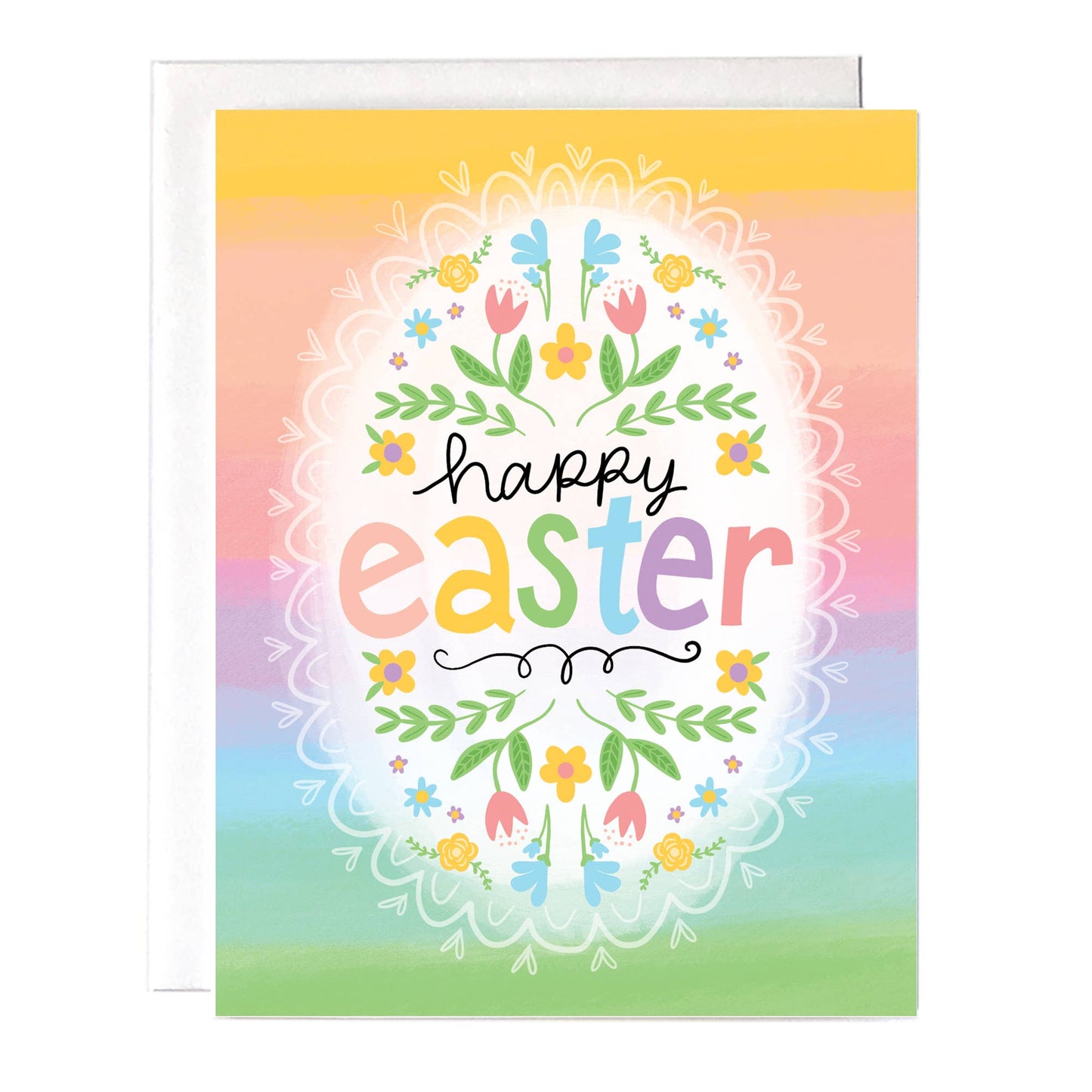 Easter Flowers Card