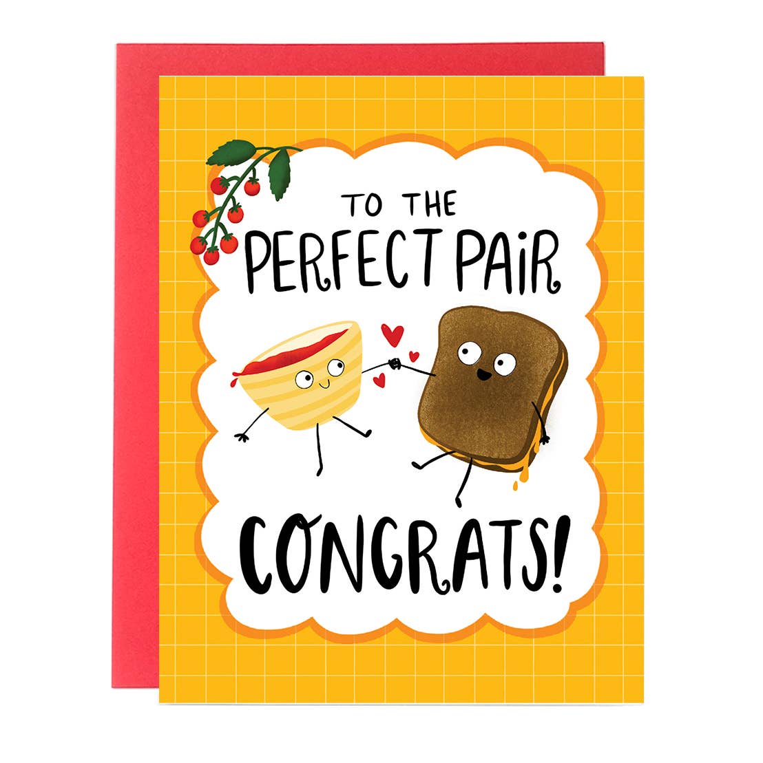 Perfect Pair Wedding Card