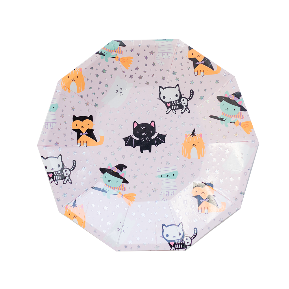 Meowloween Small Plates - 8 Pk.