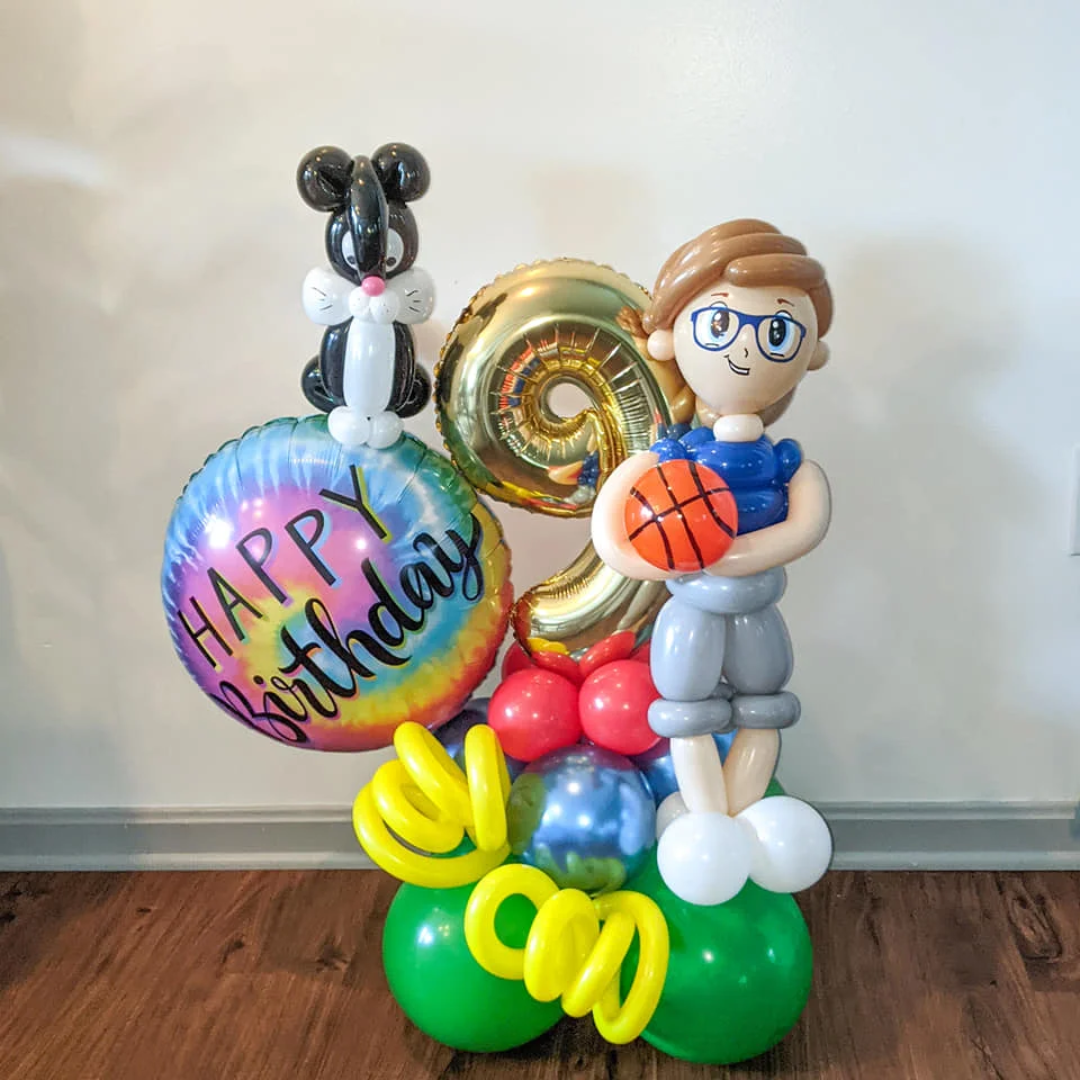 Deluxe Balloon Number Arrangement (Balloon Marquee)