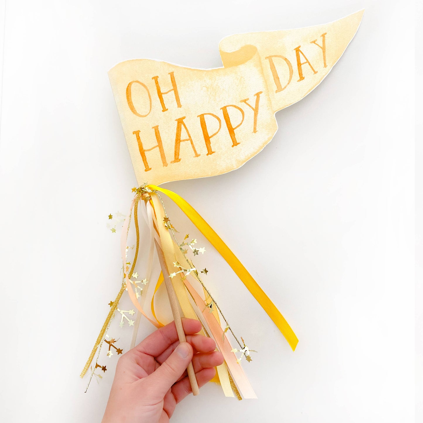 Oh Happy Day Party Pennant