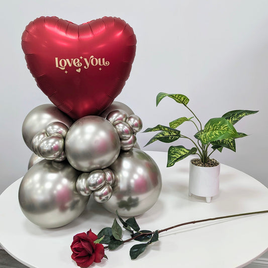 ✨ Love You ✨ Valentine's Balloon Arrangement