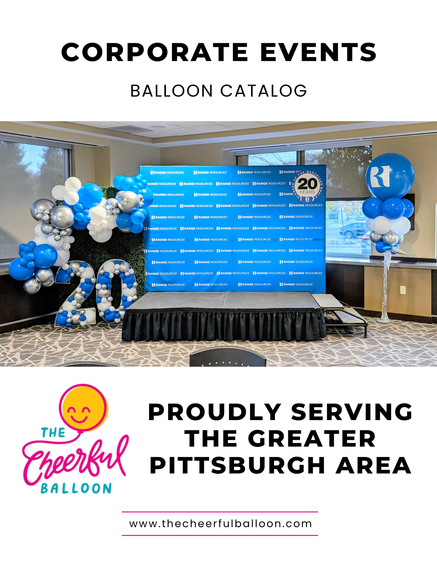 Balloon Decor services for Pittsburgh Corporate Events