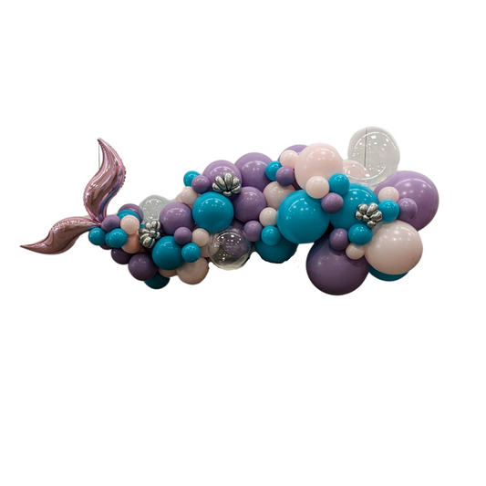 Grab + Go Balloon Garland - Mermaid Tail