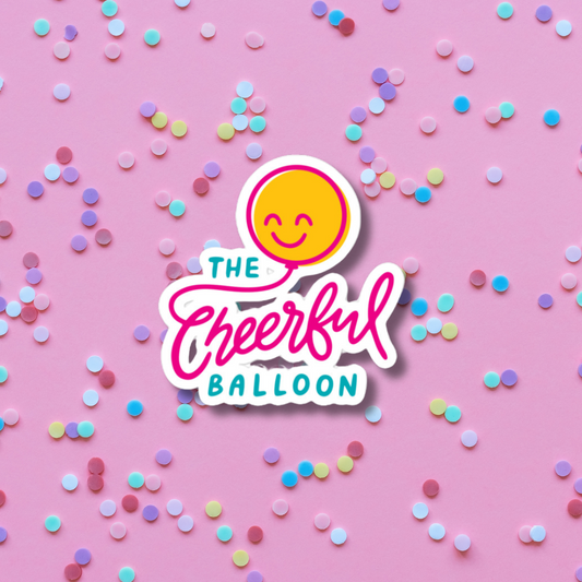 The Cheerful Balloon Sticker