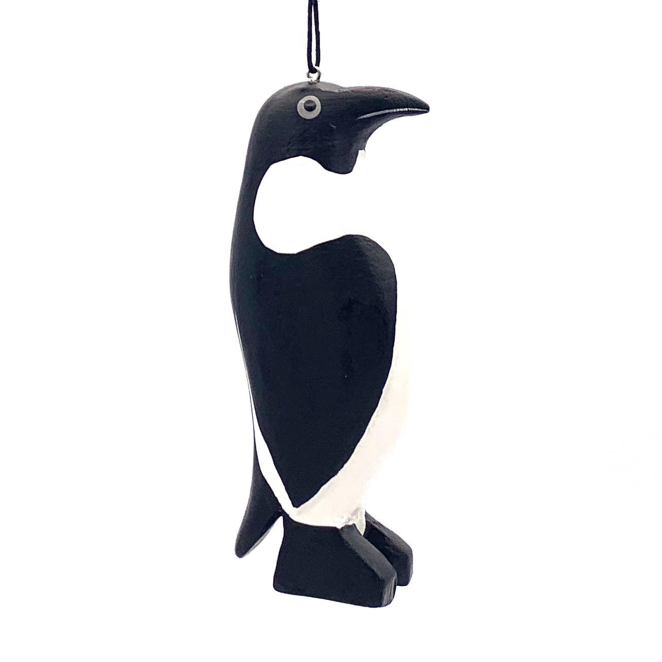 Penguin Balsa Ornament