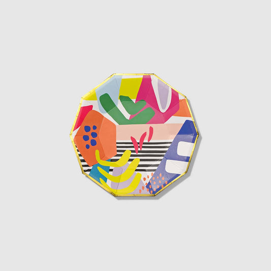 Matisse Small Paper Party Plates (10 per Pack)