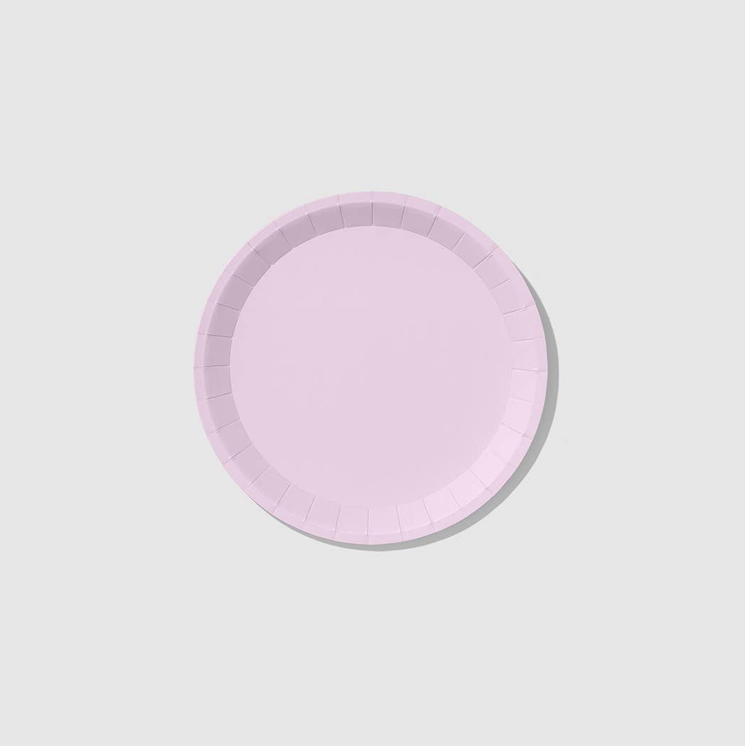 Lavender Small Paper Party Plates (10 per Pack)