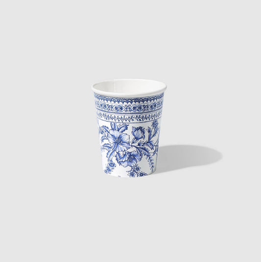 French Toile Paper Party Paper Party Cups (10 per Pack)