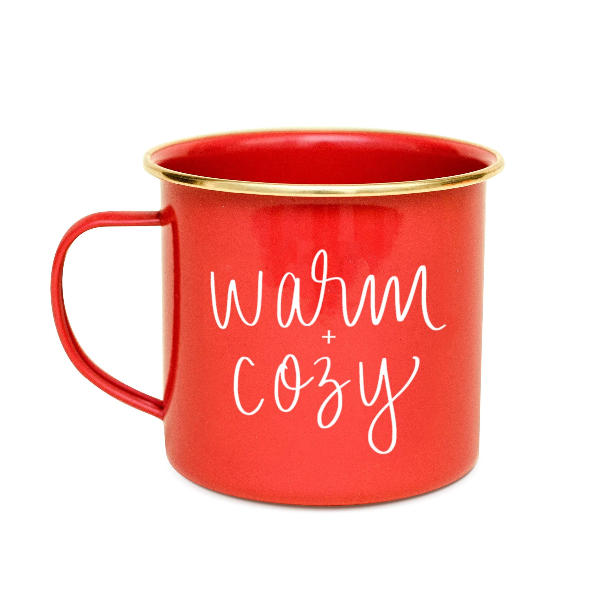 Warm and Cozy - Red Campfire Coffee Mug - 18 oz – The Cheerful Balloon