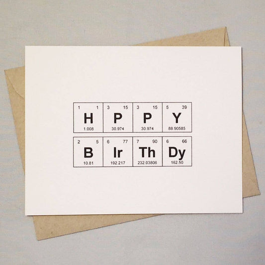 Happy Birthday Sentimental Elements Card