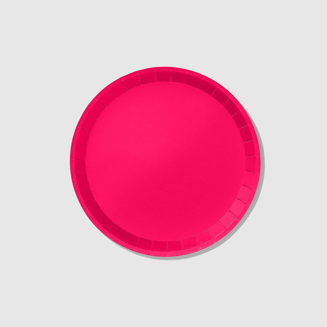 Hot Pink Large Paper Party Plates (10 per Pack)