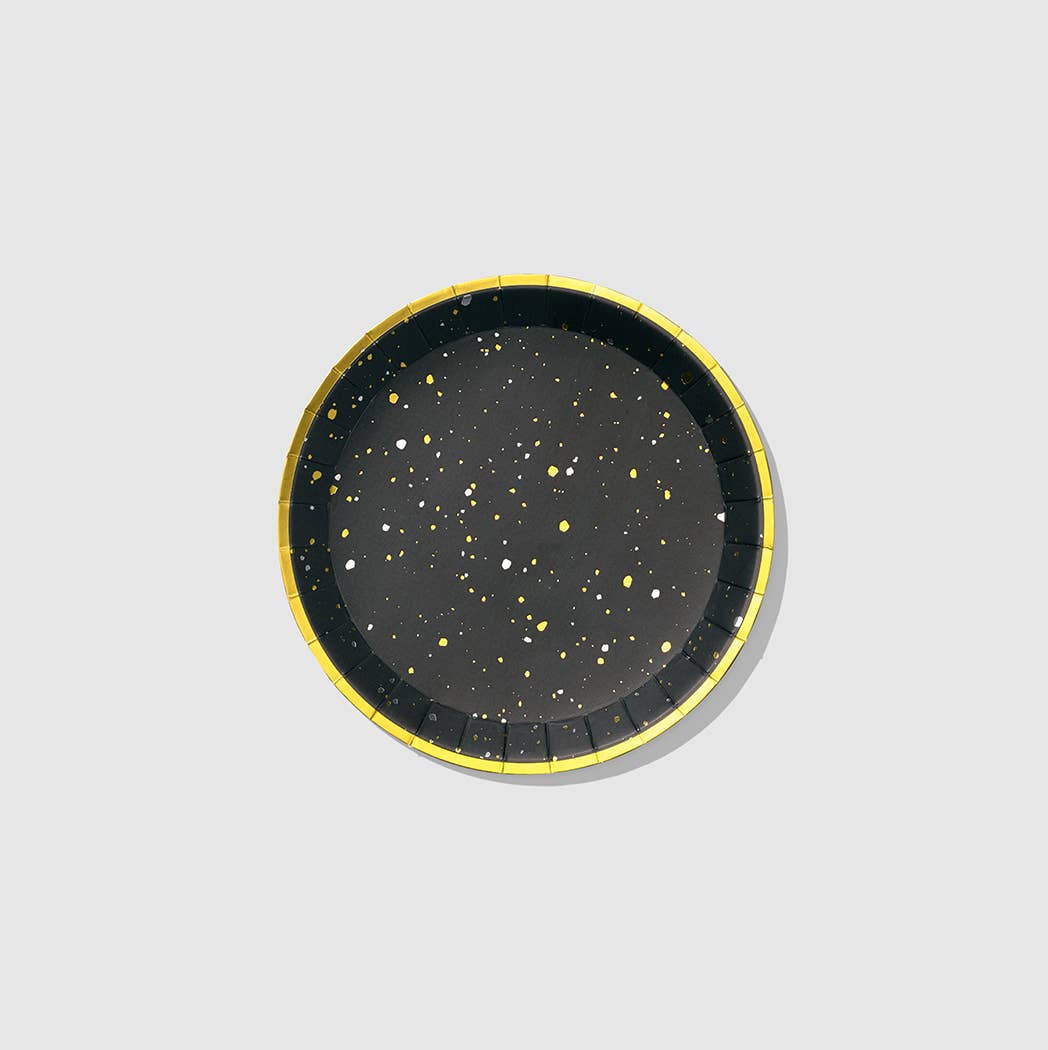 Starry Night Small Paper Party Plates (10 per Pack)