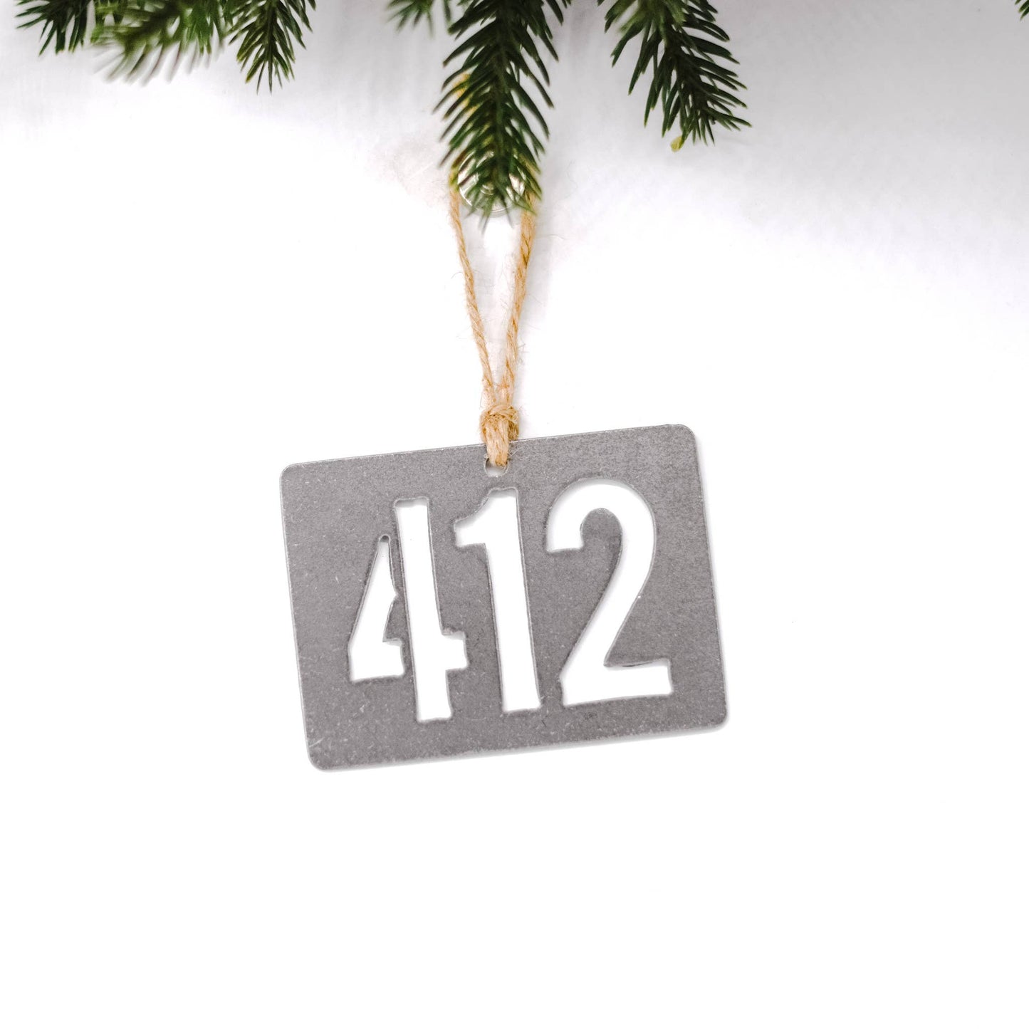 724 Area Code Ornament